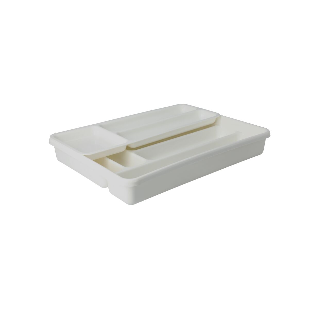 COSMOPLAST Cutlery Holder 9 Compartment White